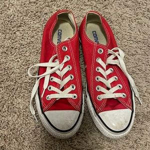 Red Chuck Taylor’s